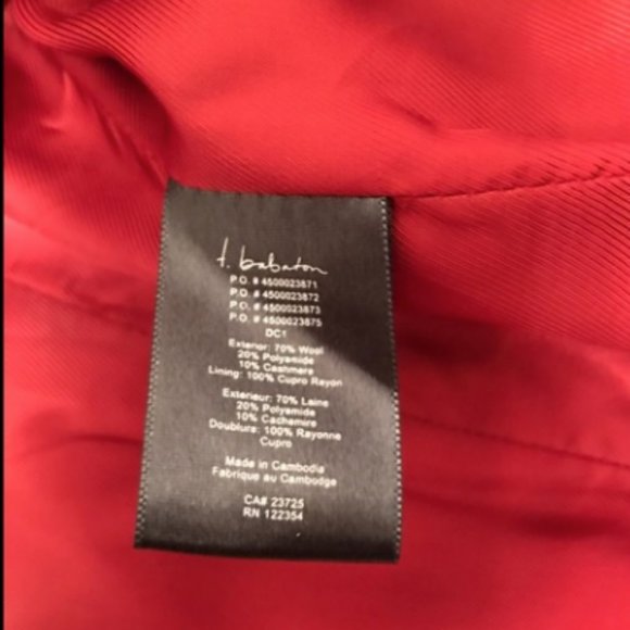 Aritzia Babaton Wool Coat - XXS - Picture 6 of 6